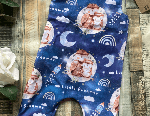 Little Dreamer Dungarees 0-3m