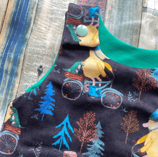 Buddy on a Bike Dungarees 0-3m