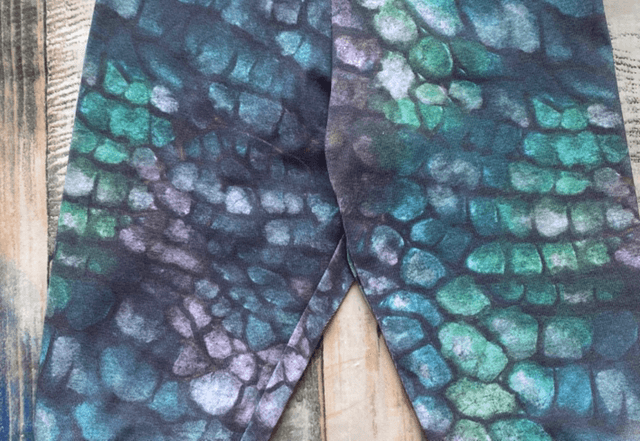 Dino Scales Leggings 3-6m