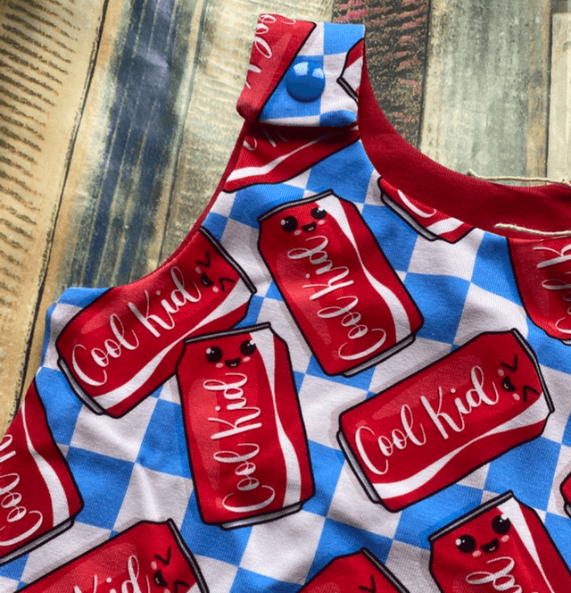 Cool Kid Dungarees 0-3m