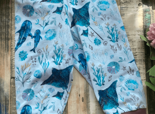 Seaside Paradise Leggings 3-6m