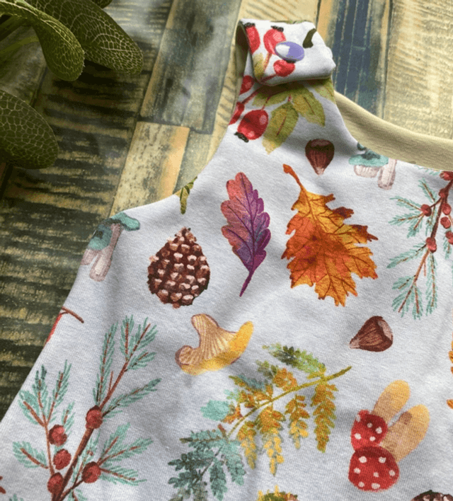 Autumn Whisper Dungarees 0-3m
