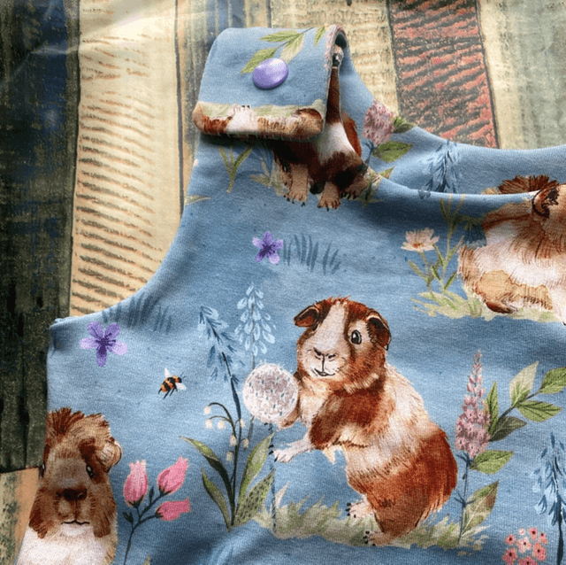 Guinea Pigs Short Dungarees 6-9m