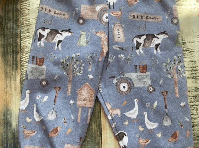 Lilac Farm Leggings 3-6m