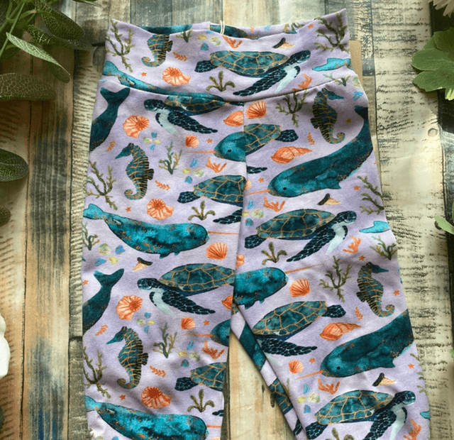 Lilac Cove Leggings 3-6m
