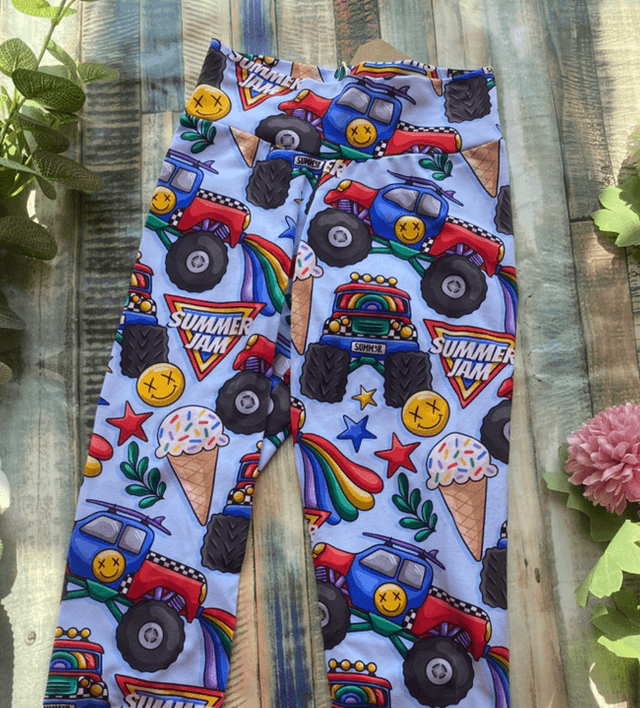 Summer Jam Leggings 3-4y