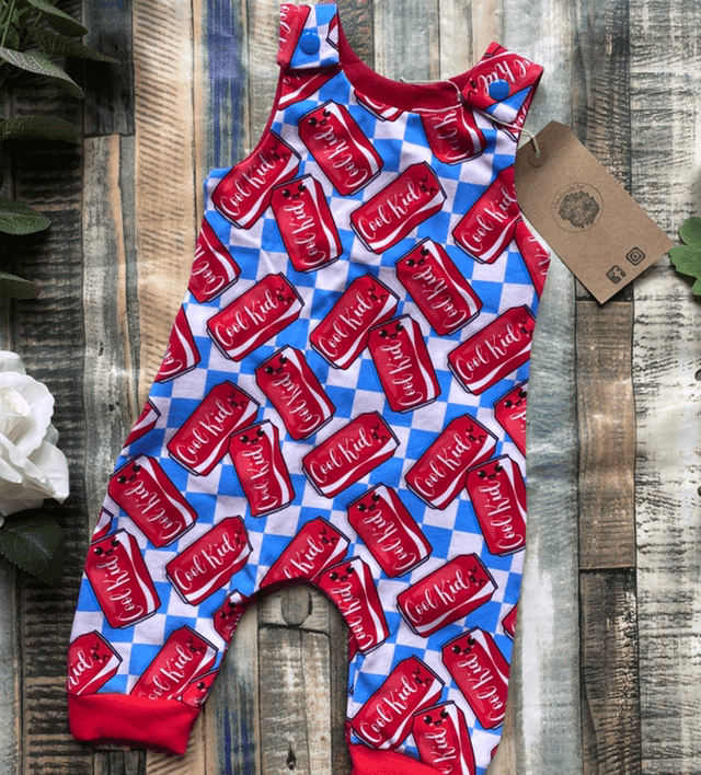 Cool Kid Dungarees 0-3m